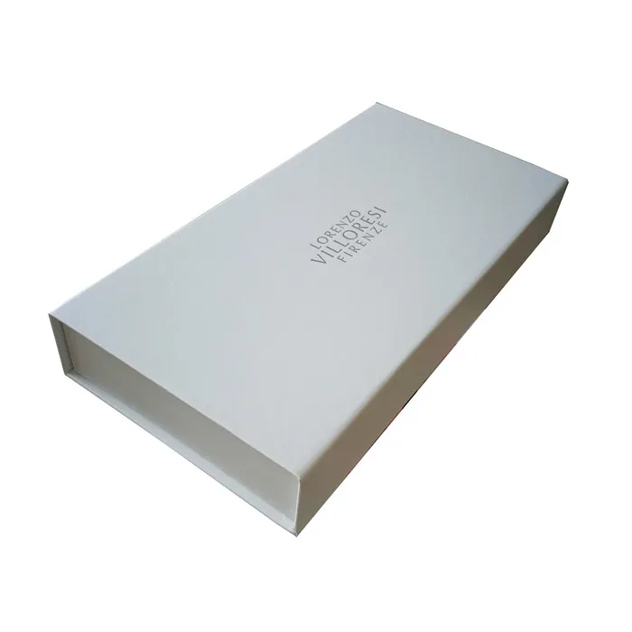 new design small white cardboard gift box packaging with lid