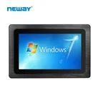 10.1 Inch IP65 Waterproof J1900 Embedded Industrial Touch Screen Panel PC