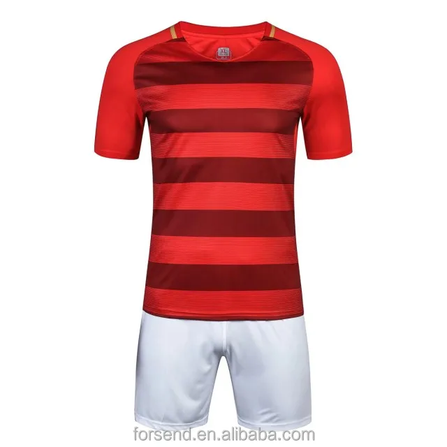 Neue Design Blank Fußball Shirts Sublimiert Fußball Jersey Custom