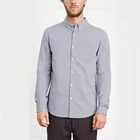Custom high quality polo t-shirt long sleeves plain mens polo neck pocket shirt