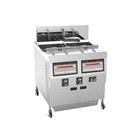 Free Manual Oil Filter Tank Commercial Electrical Deep Open Fryer