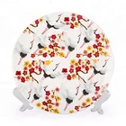 Stock wedding restaurant hotel use custom dinner ware high quality food safe ceramic serving cheap bulk dinnerware plate
