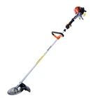 lightweight grass trimmer 26cc grass cutting machine gas brush cutter attachments