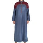 2017 Dubai Thobe Muslim Abaya Islamic Clothing Men s Thobes