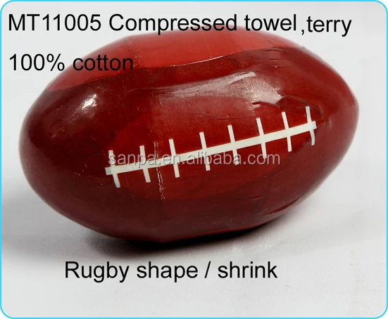 Soccer Ball Shape Compressed Towel / Magic Towel
