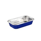 color aluminum foil pans container with lids