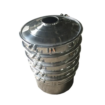 Round Stainless Steel Powder Vibrating Shaker Screen/Circular Granule Vibration Seive Machine