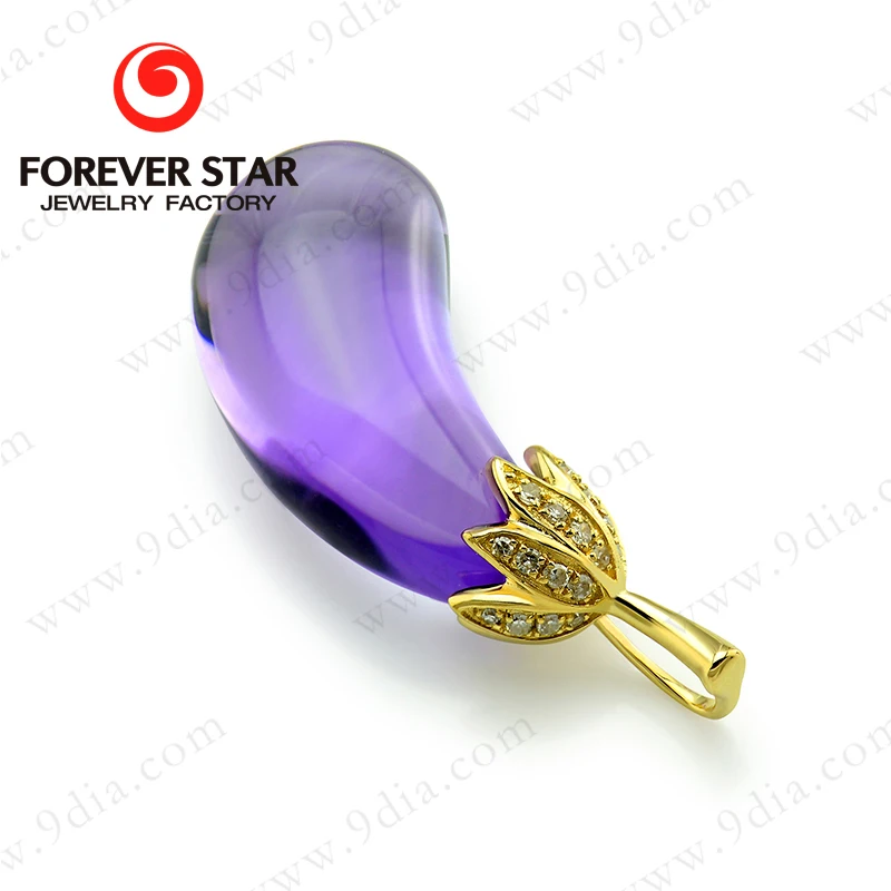 New Products Innovative Product 9ct New Design Simple Gold Pendant Design