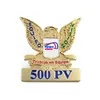 High quality customized soft enamel gold eagle pin badge