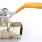 NPT full port brass ball valve with new bonnet Stainless Steel Stem and Ball and Handle