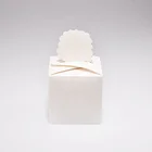 Custom take away paper food packaging box with handle for cakes