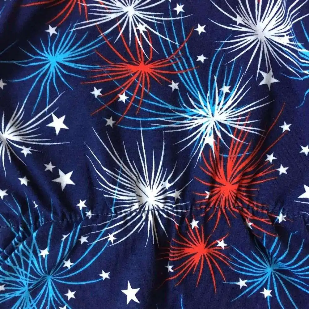 new arrival baby girls Summer clothing infant romper tutu cotton baby firework romper girls romper with match headband