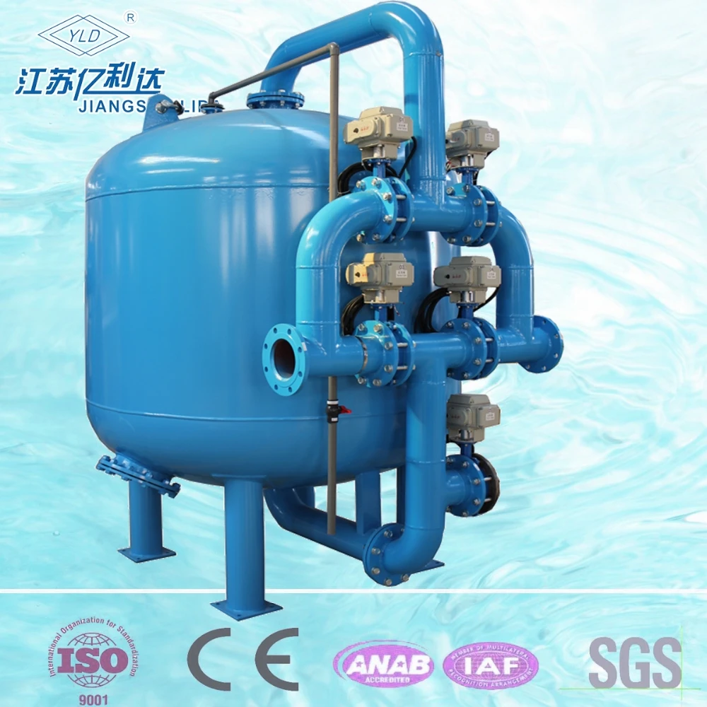 Sewage Treatment Plant Automatic Backwash Sand Carbon Filter,Mechanical