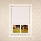 House window OEM blackout white chain roller manual blinds with bead rope