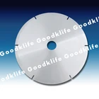 Round cutter blade for meat cutting machine