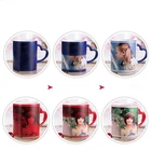 magic color changing ceramic cups exporter for sublimation customized photo ceramic coffee mug importer