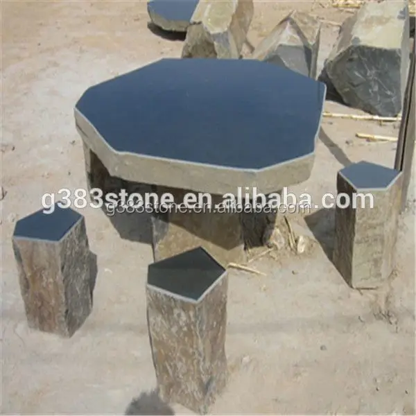 2015 new product garden chairs basalt natural stone,armour rock