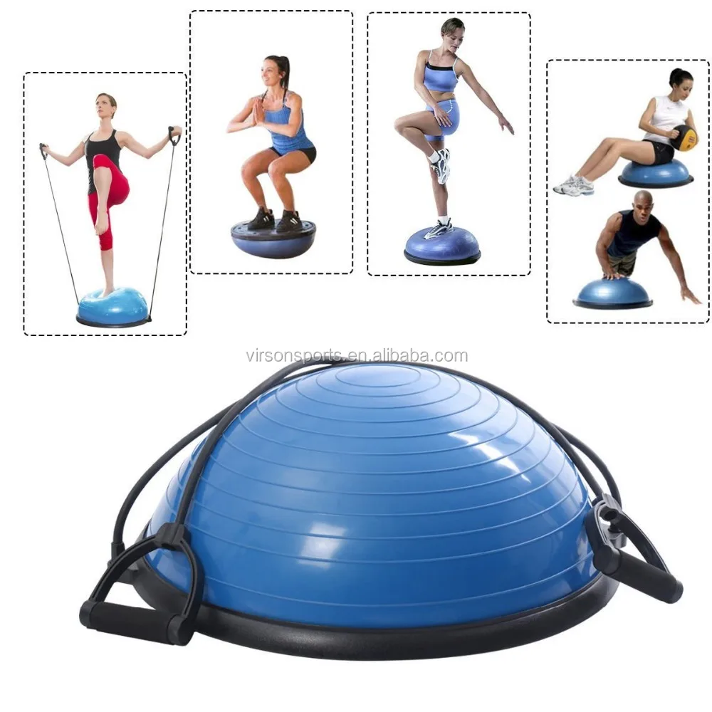 VBB-500 Virson BOSU Sport Balance Trainer, BOSU PVC Ball,yoga ball.
