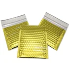2017 creative promotion gift bubble envelopes wrap mailing mailer bag Multicolor Shiny Metallic Bubble Envelope Wholesale