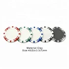 Wholesale Gambling Cheap Custom Clay Poker Chip Set for sale