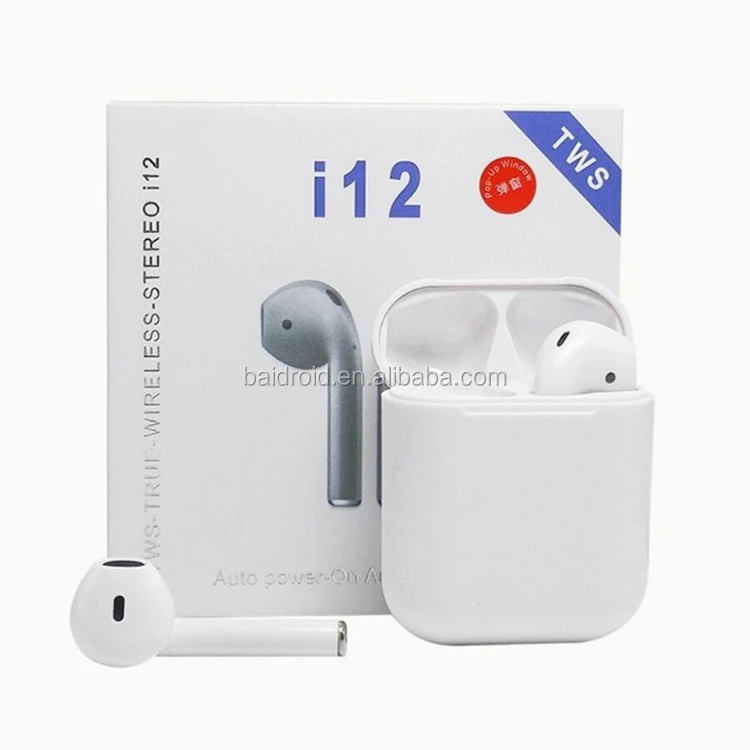 [i12 Jerry Model] i12 Wireless Earphones Jerry Scheme TWS 5.0 Headphone Bluetooth i7s tws i8x i9s i10s i11 i100 for apple - ANKUX.COM