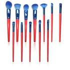Best Professional Foundation Makeup Brushes in 12 Pcs Wholesale in Private Label Pink & Blue Color