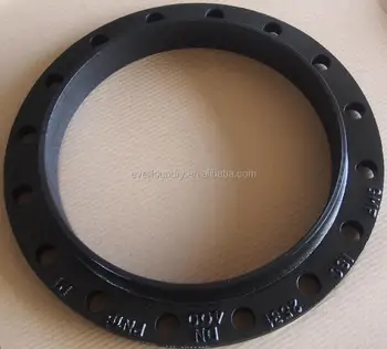 iso2531 en545/598 ductile iron weld neck flat face flange