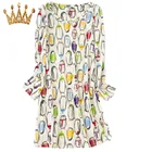 Quan Wholesale Fashion Homewear Leisure sleepWear Clothes for women Custom Printed Pajamas Set Women Nightgown