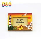 China arts and crafts supplier custom Holland polyresin photo frame fridge magnet