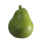 2018 newest design custom high quality green pear fruit PU stress relieve ball