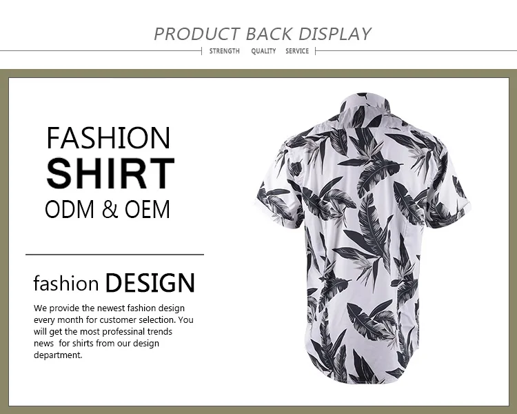 Custom made cheap summer fashion men floral short sleeve hawaian shirts