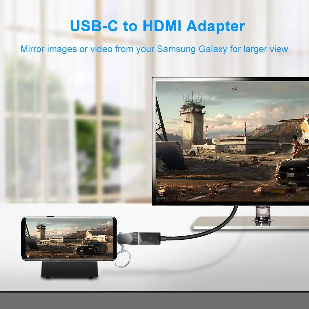 USB 3.1 Type C to 4K HDMI adapter HDTV Cable - ANKUX.COM