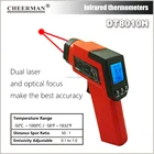 infrared thermometer laser wireless non contact thermometer (-50-1000C) CE,ROHS DT8010H