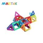 MAGT4K 102 PCS DIY Puzzle Blocks Stem Toys Best Gift Magnetic Building Blocks For Kids