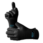 Custom new product heat resistant silicone dish washing gloves