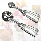 Ice Cream Scoop 304 Stainless Steel Ice Cream Tools 18/10 Ice cream Spoon Scoop