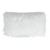 Classic White Single Color Bolster Fluffy Sleeping Cushions
