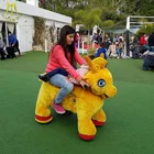 Hansel kids riding walking stuffed animal unicorn rides on wheels