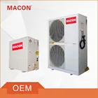 House heating Cooling and DHW,split DC inverter type air source heat pump