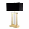 traditional golden finish led study table lamps