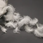 Feather Factory Price Soft Warm White Duck Feather Pluma Duck Down Feather For Home Textiles