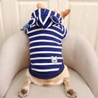 Dog Hoodies Clothes For Pet Striped Designer Pet Clothes