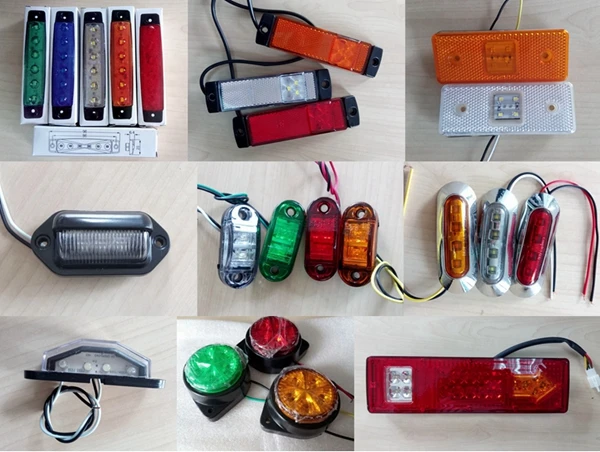 High quality truck led lights 24V/12 truck side light with E-Mark