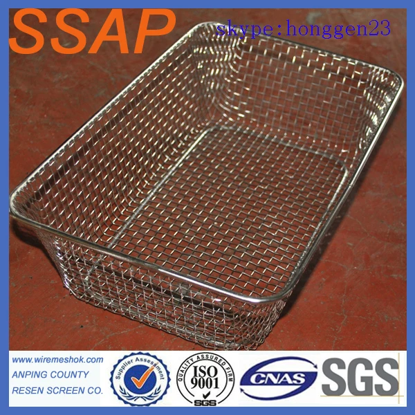 Stainless Steel Kitchen Cooking Wire Mesh Basket For Freezer Buy Wire