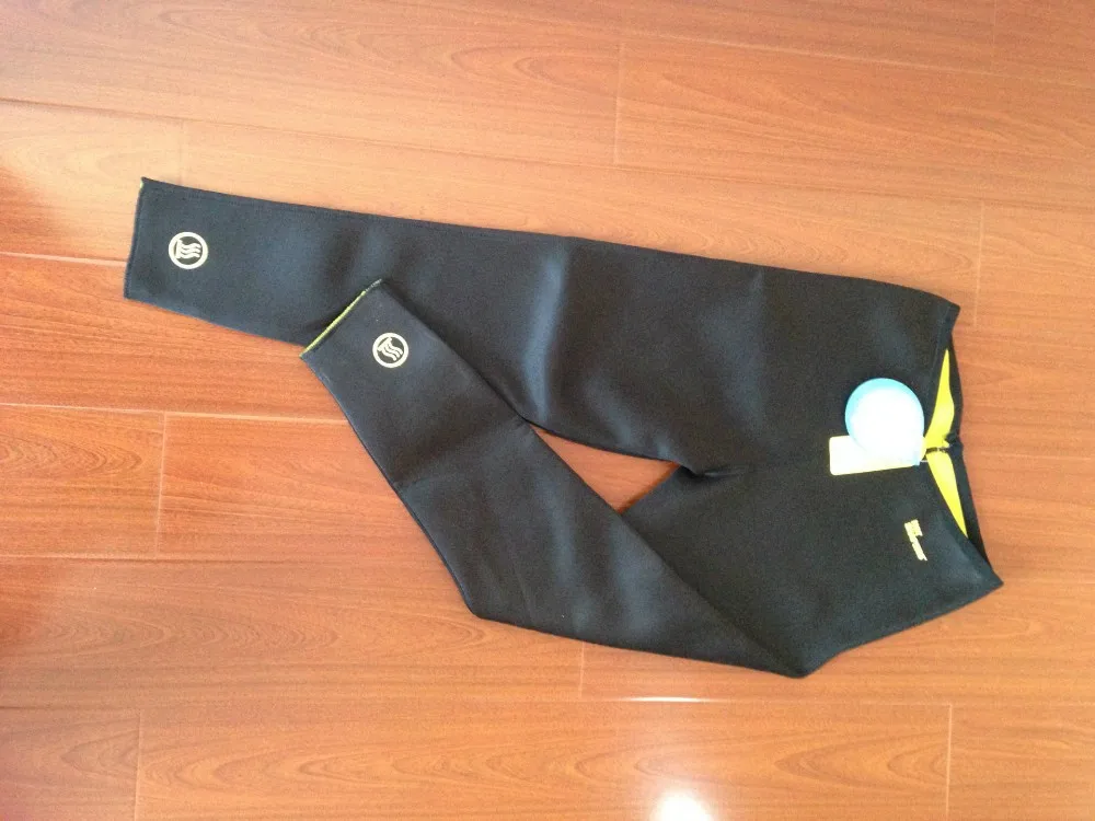 Hot Fashion Women's Neoprene Body Shaper Power Knee Pants Slim Yoga Trousers Ninth Pants