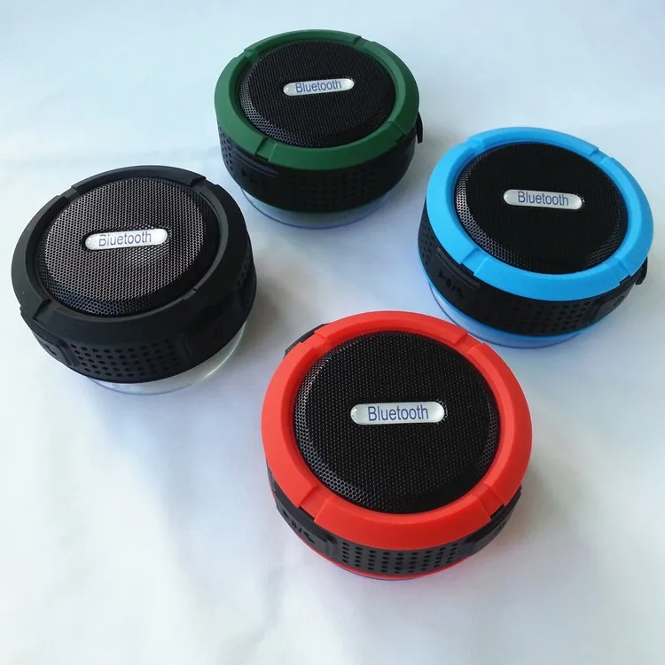 Hot sale Waterproof Bluetooth speaker Music Player/Gifts Gadget/outdoor wireless shower Speaker C6 - ANKUX.COM