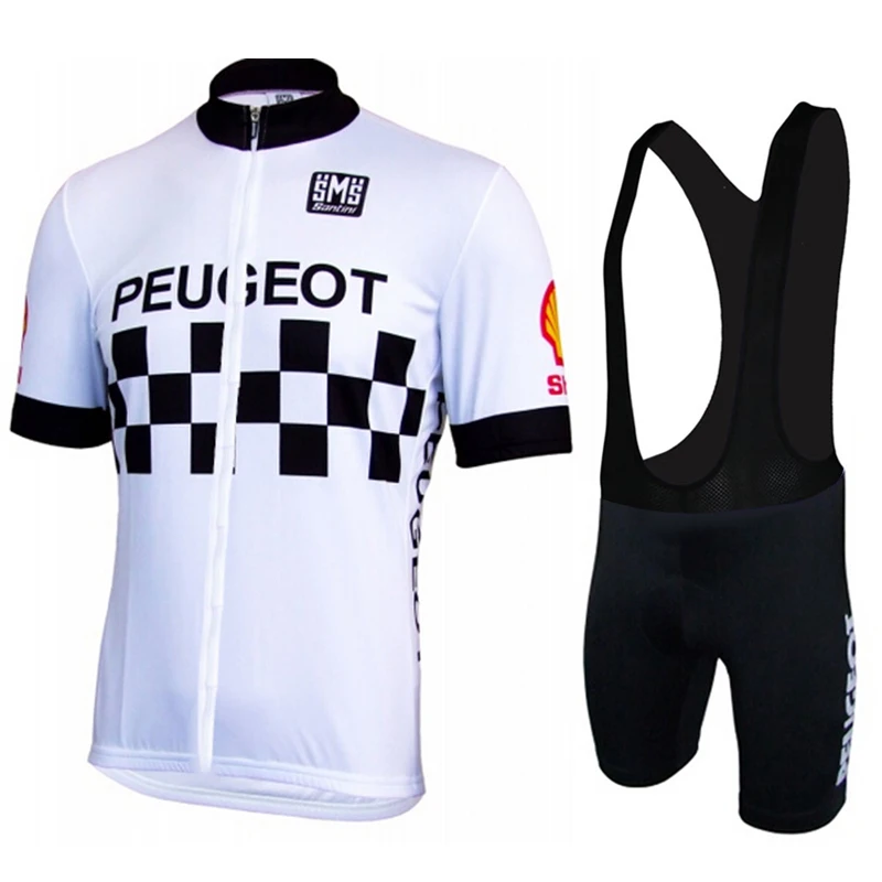 2015 breathable Cycling Sport Ciclismo Peugeot Cycling jersey bib Short Pants quick dry Cycling clothing Maillot ciclismo new