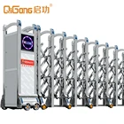 Retractable automatic collapsible gate QG-J1708