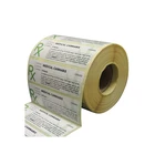 One-Stop Service Water Resistant Customized Printing Medical Label Stickers