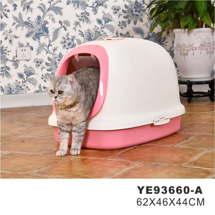 Plastic cat toilet box pet grooming Products for sale